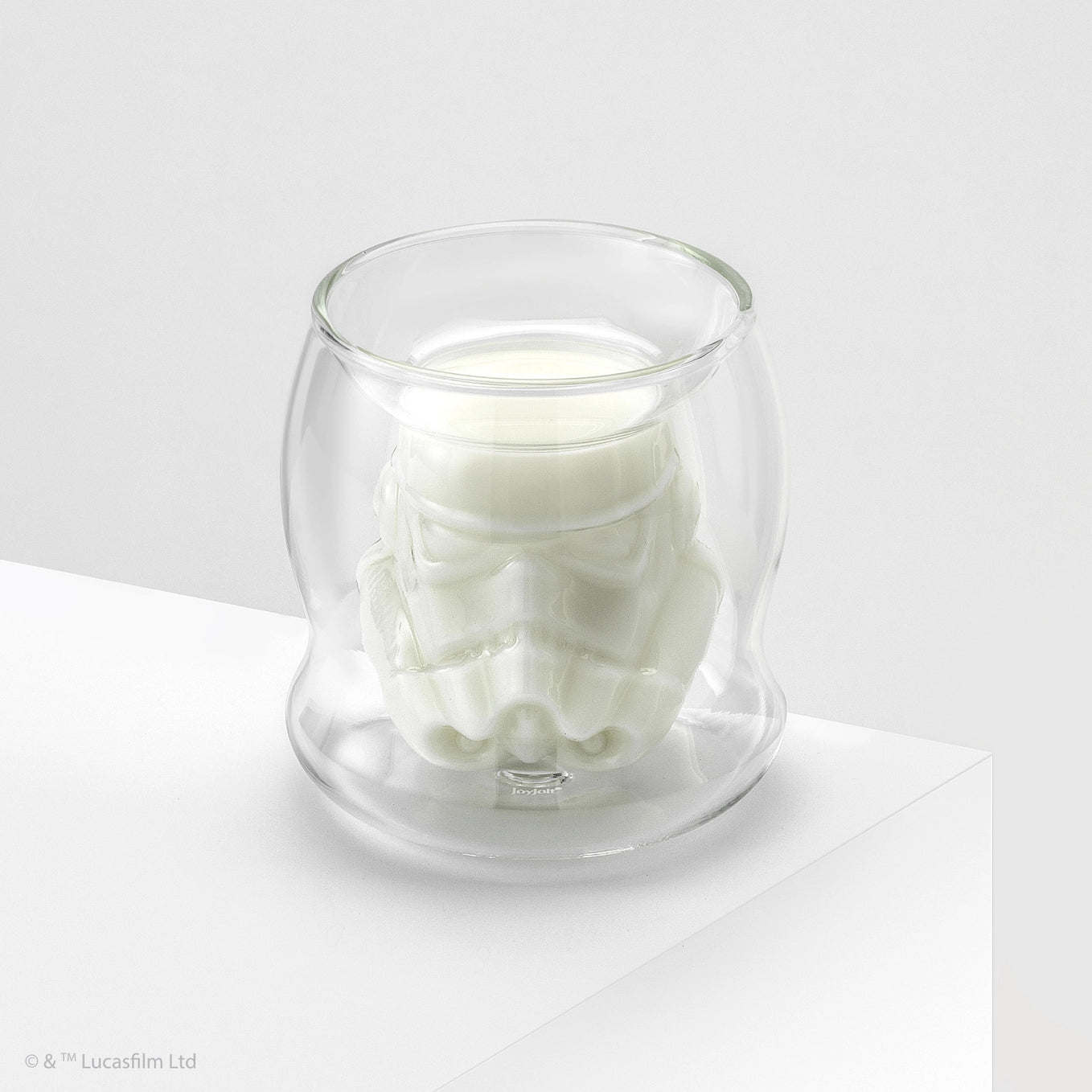 Star Wars™ Stormtrooper™ 3D Helmet Double Wall Glass