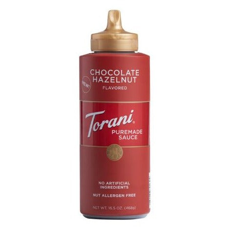 Torani Chocolate Hazelnut Sauce - 16.5oz