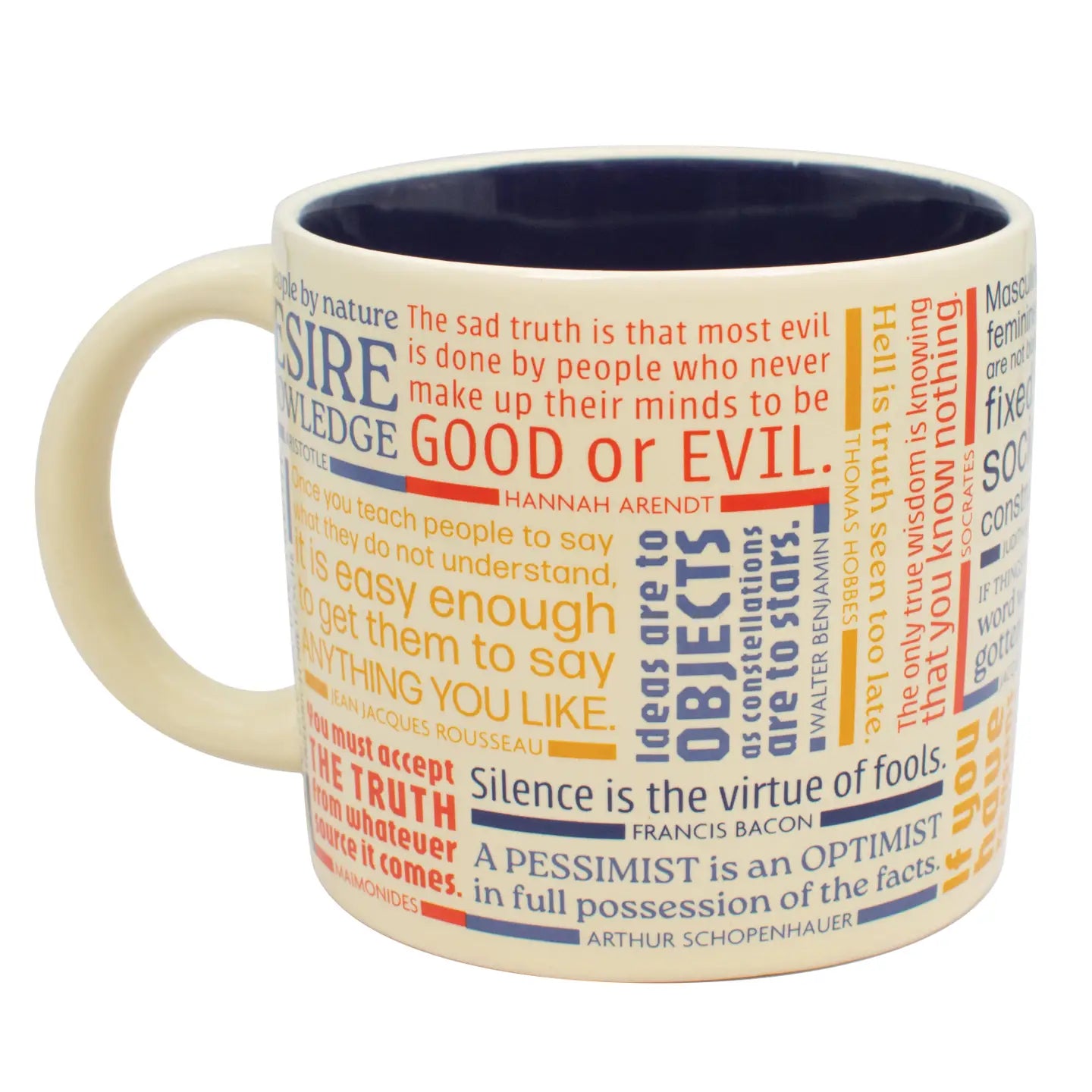 I Drink Therefore I Am (Philosophy Quote) Mug