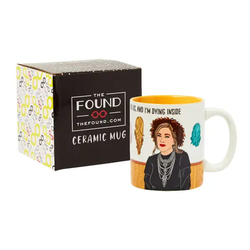 Schitt's Creek - Moira the World Is Falling Apart Coffee Mug