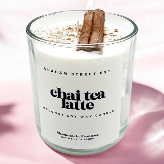 Chai Tea Latte Dessert Candle