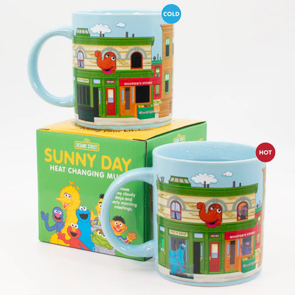 Sesame Street Sunny Day Heat-Changing Coffee Mug