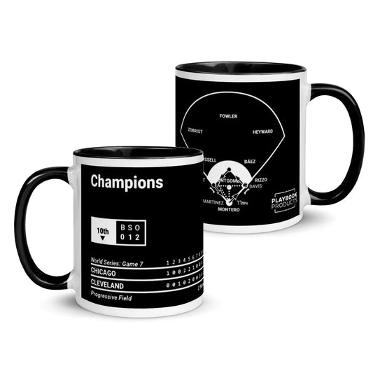 Chicago Cubs Greatest Plays Mug: Champions (2016)
