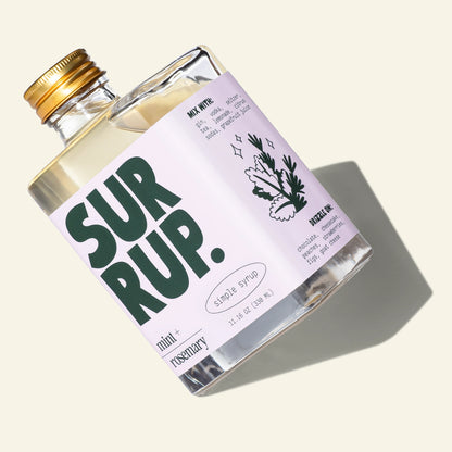 Mint + Rosemary - surrup