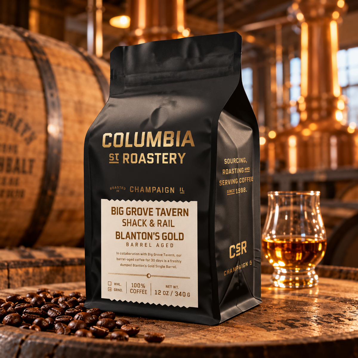 Big Grove Tavern -  Blanton's Gold Barrel Aged Coffee