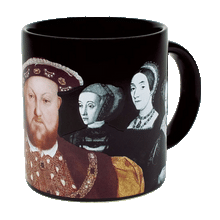 Henry VIII Wives Heat-Changing Mug