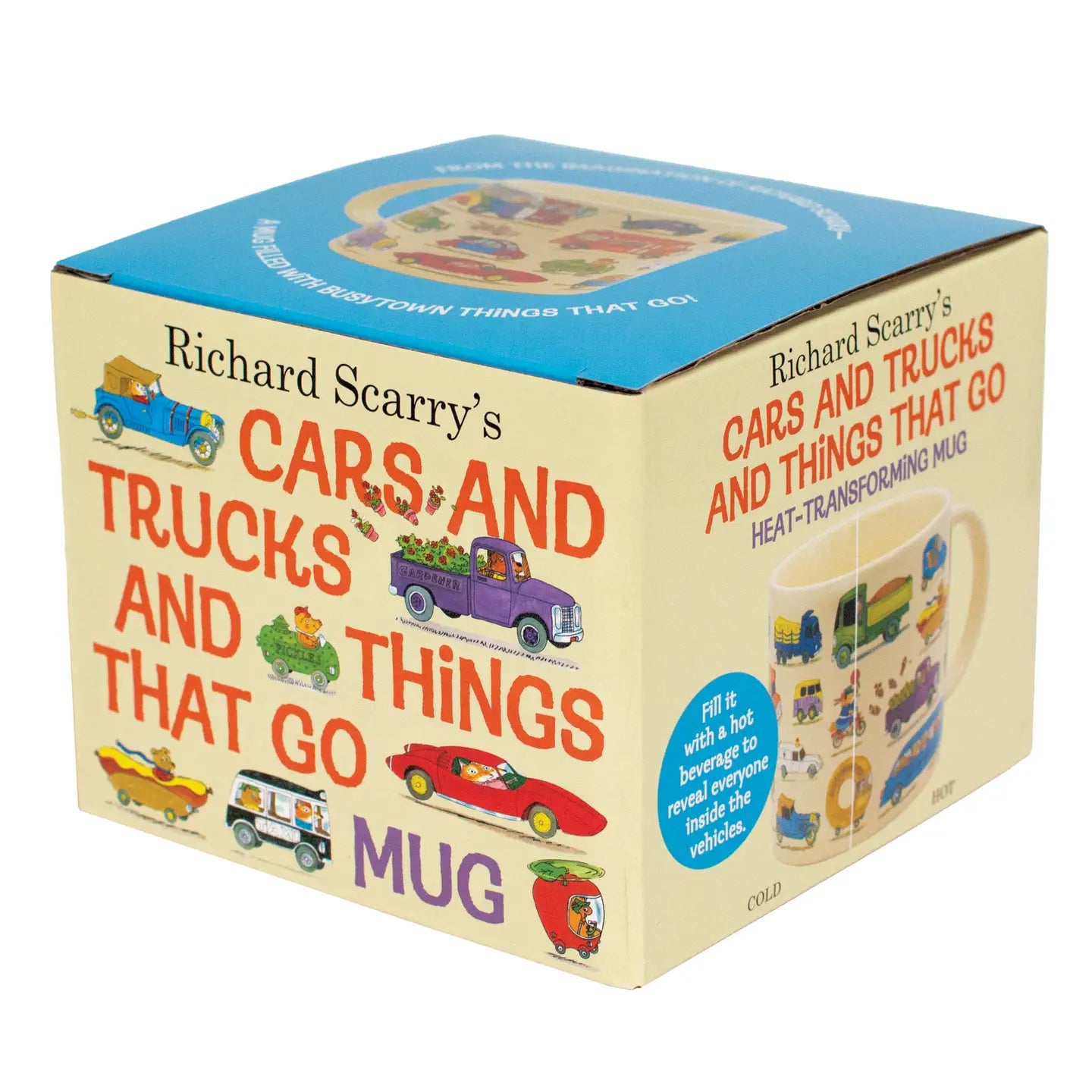 Richard Scarry Cars and Trucks Heat-Transforming Mug