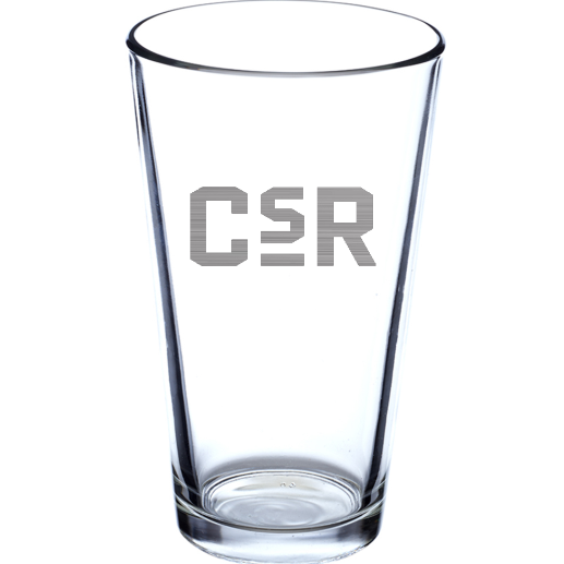 CSR Pint Glass