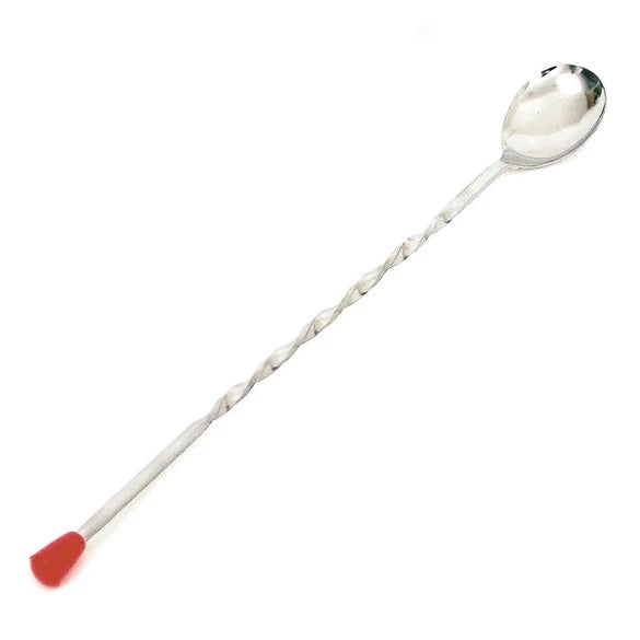BARISTA BASICS TWISTED BEVERAGE SPOON - 11"