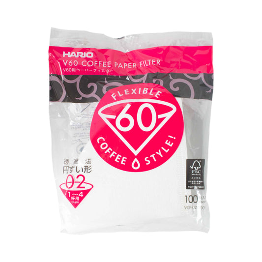 Hario V60 #2 Filters - 100ct