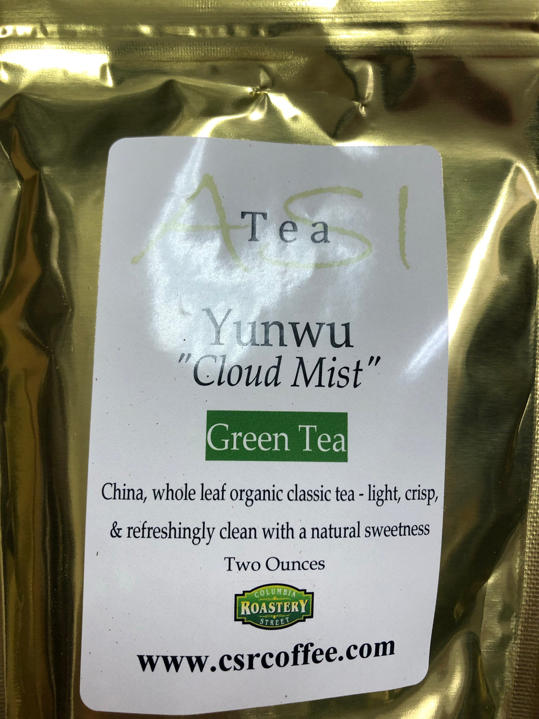 Hot Tea - Green - Yunwu 'Cloud Mist'