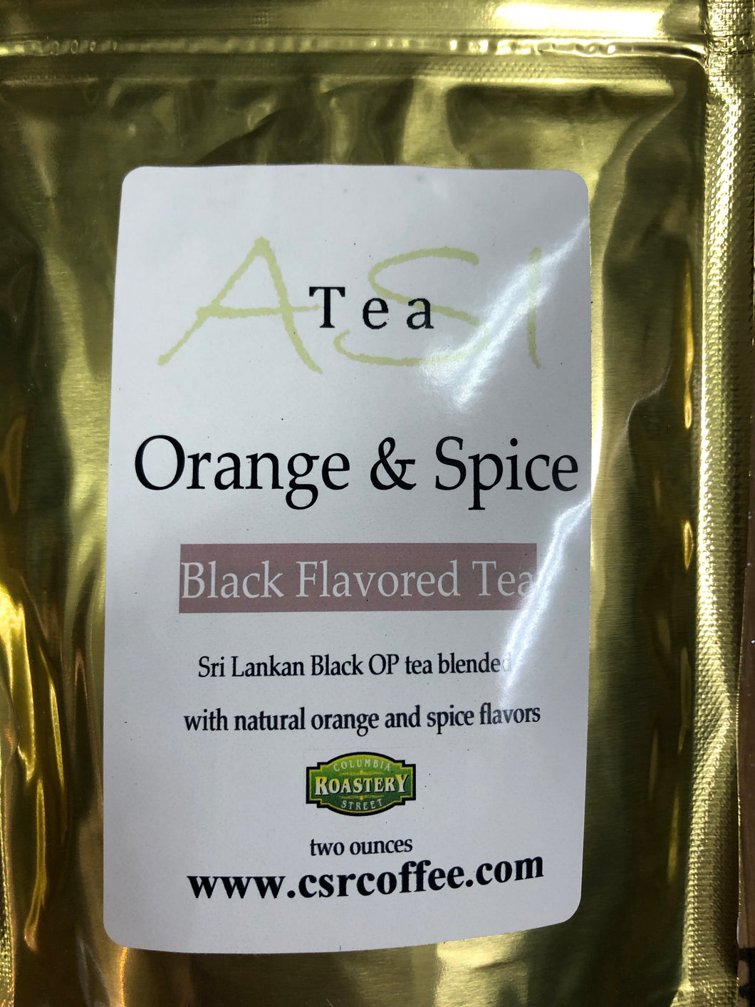Hot Tea - Black - Orange & Spice