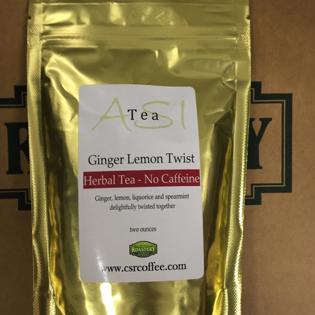Hot Tea - Herbal - Ginger Lemon Twist