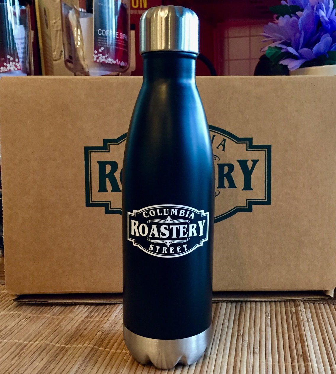 CSR Water bottle – Columbia St. Roastery